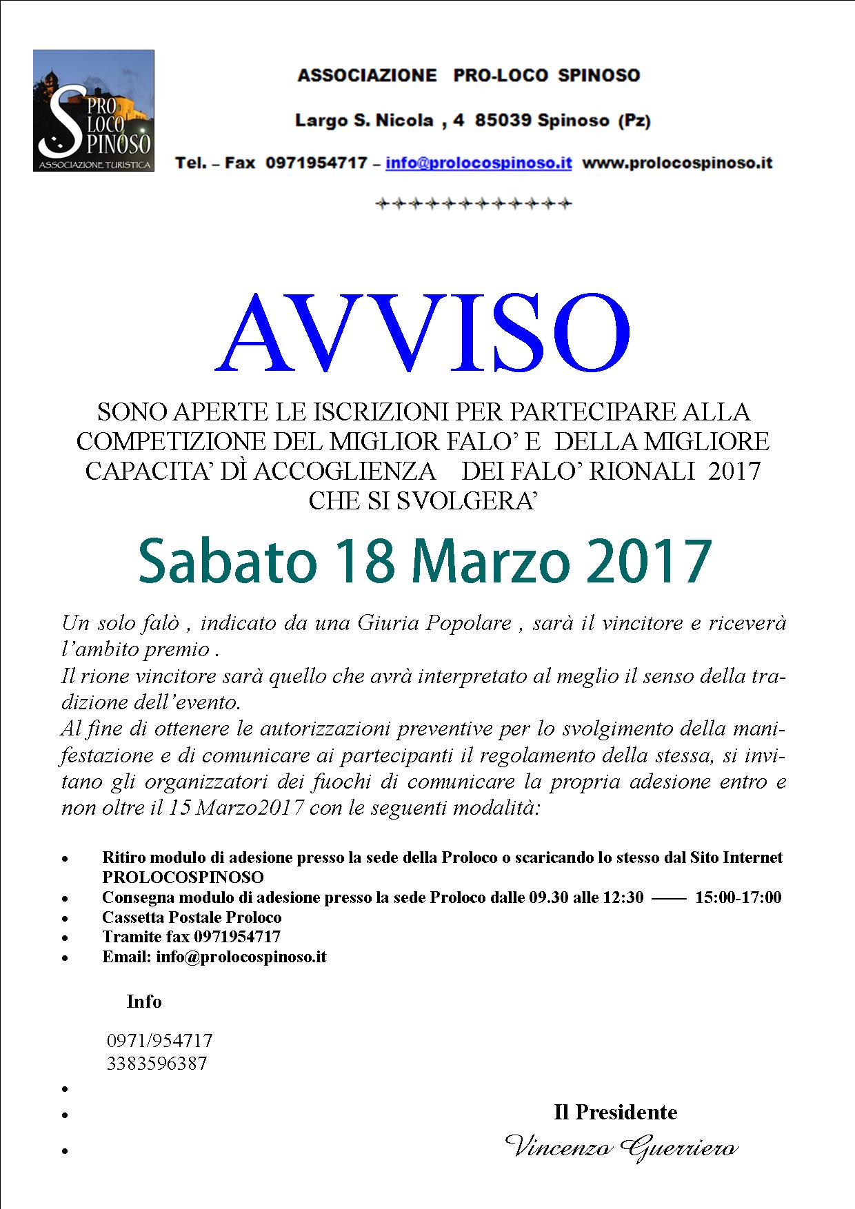 AVVISO