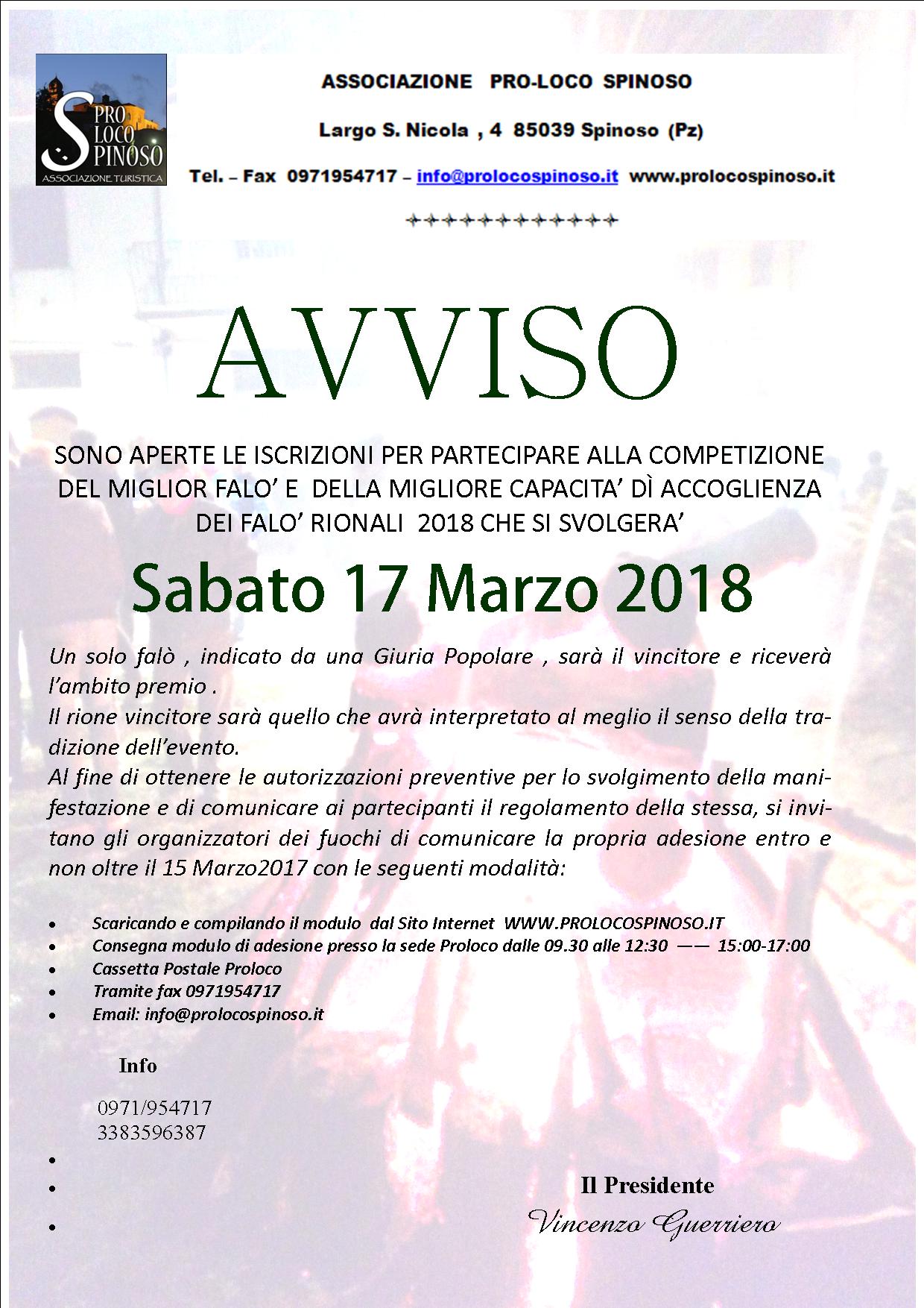 AVVISO