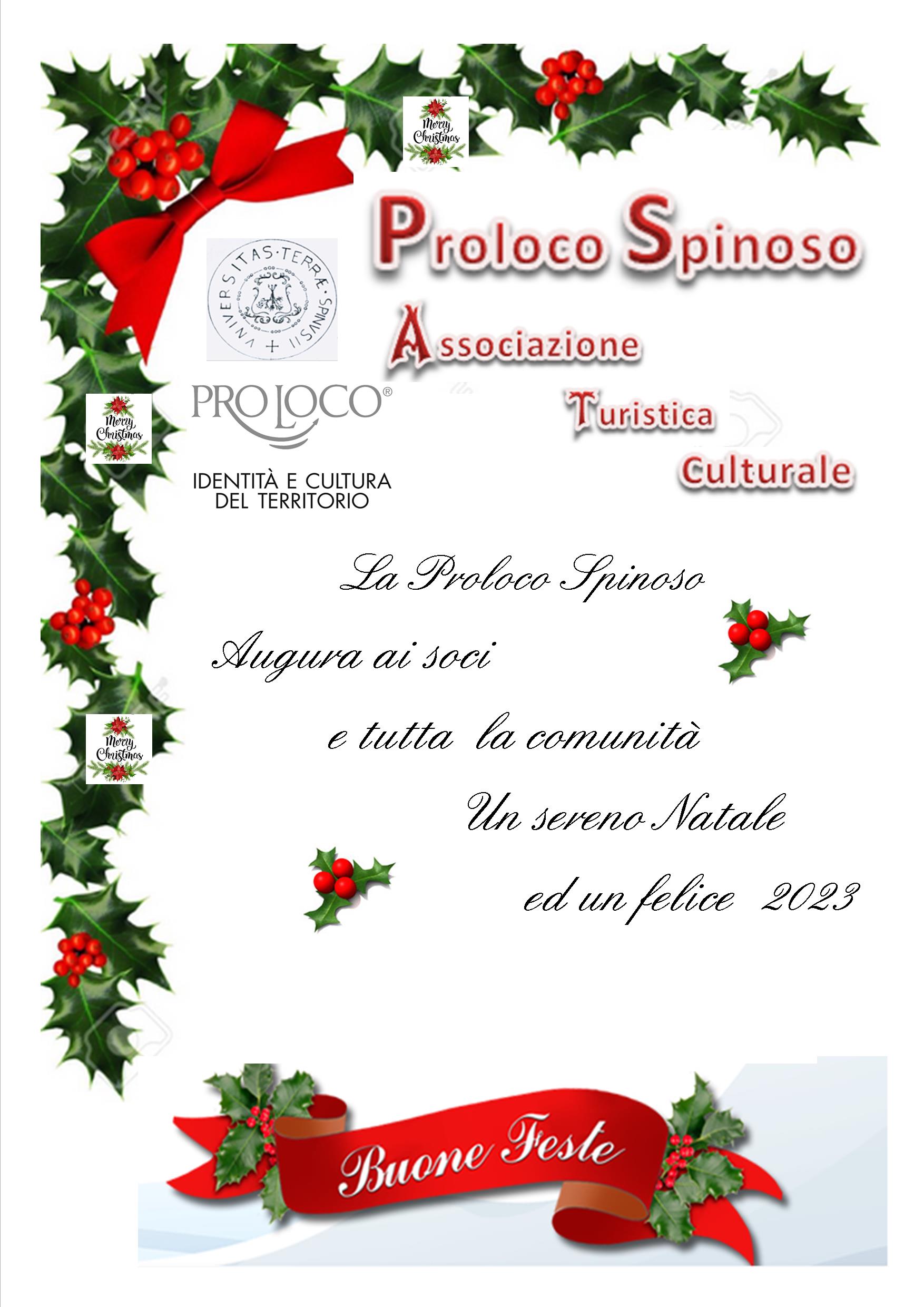 Manifesto auguri Natale